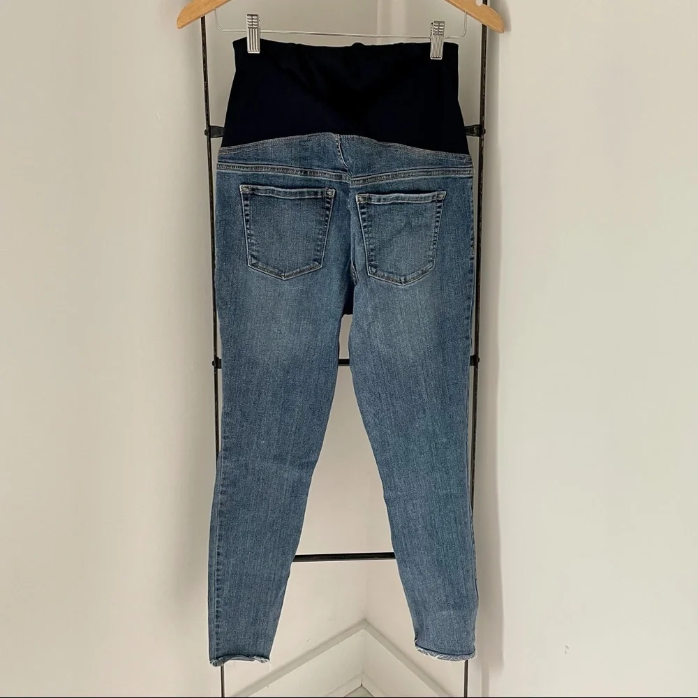 Isabel Maternity | Distressed Maternity Skinny Jeans | Size 6 - Picture 3 of 5